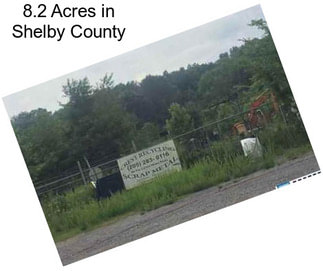 8.2 Acres in Shelby County