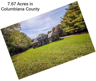 7.67 Acres in Columbiana County