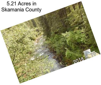 5.21 Acres in Skamania County