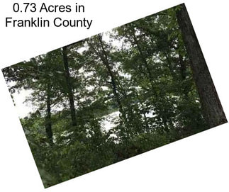 0.73 Acres in Franklin County