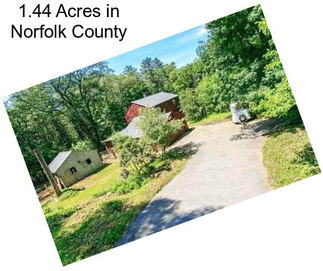 1.44 Acres in Norfolk County