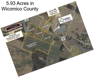 5.93 Acres in Wicomico County