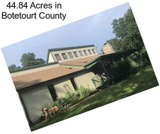 44.84 Acres in Botetourt County