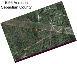 5.66 Acres in Sebastian County