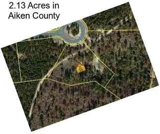 2.13 Acres in Aiken County