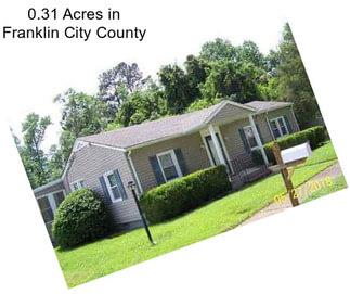 0.31 Acres in Franklin City County