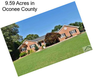 9.59 Acres in Oconee County