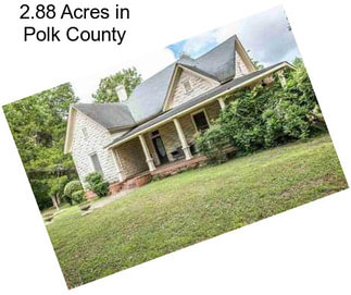 2.88 Acres in Polk County