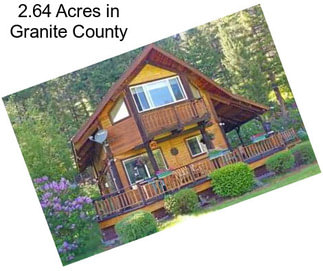 2.64 Acres in Granite County