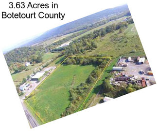 3.63 Acres in Botetourt County