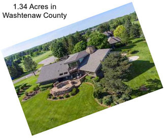 1.34 Acres in Washtenaw County