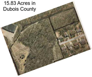 15.83 Acres in Dubois County