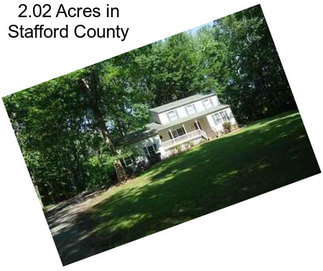 2.02 Acres in Stafford County