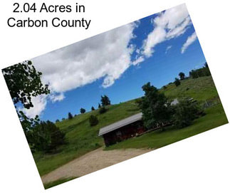 2.04 Acres in Carbon County