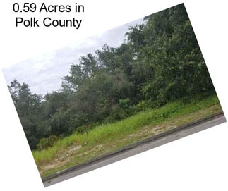 0.59 Acres in Polk County