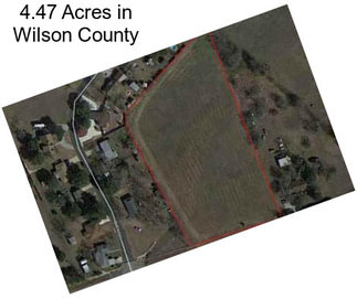 4.47 Acres in Wilson County