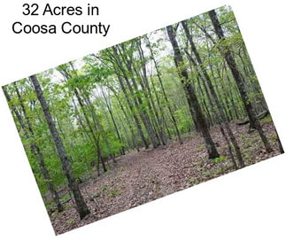 32 Acres in Coosa County