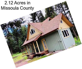 2.12 Acres in Missoula County