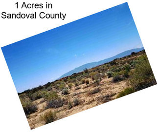 1 Acres in Sandoval County