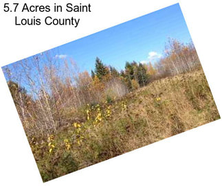 5.7 Acres in Saint Louis County