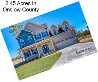 2.45 Acres in Onslow County