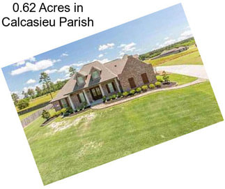 0.62 Acres in Calcasieu Parish