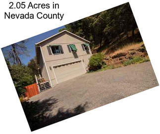 2.05 Acres in Nevada County