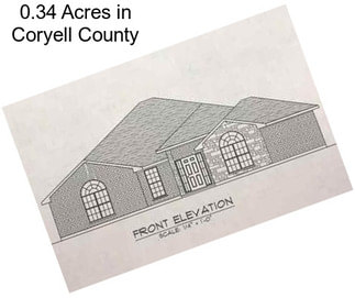 0.34 Acres in Coryell County