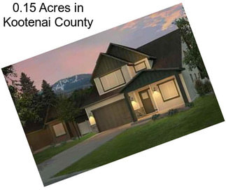 0.15 Acres in Kootenai County