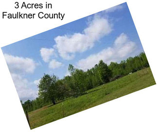 3 Acres in Faulkner County