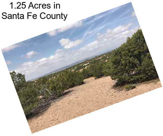 1.25 Acres in Santa Fe County