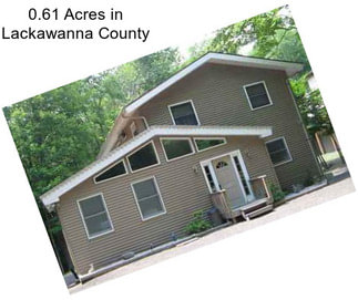 0.61 Acres in Lackawanna County