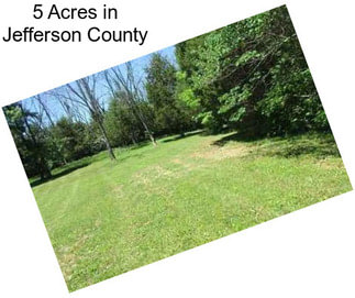 5 Acres in Jefferson County