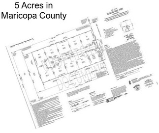 5 Acres in Maricopa County