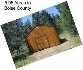 5.95 Acres in Boise County