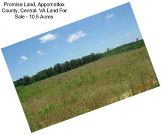 Promise Land, Appomattox County, Central, VA Land For Sale - 10.5 Acres