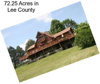 72.25 Acres in Lee County