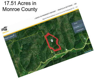 17.51 Acres in Monroe County