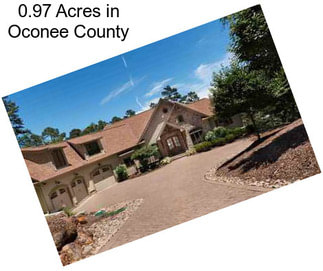 0.97 Acres in Oconee County
