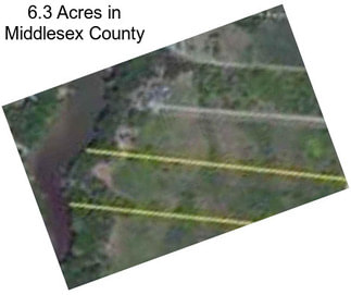 6.3 Acres in Middlesex County