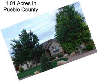 1.01 Acres in Pueblo County