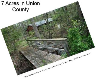 7 Acres in Union County