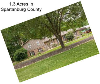 1.3 Acres in Spartanburg County