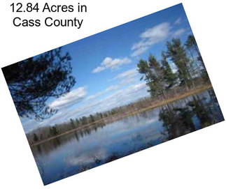 12.84 Acres in Cass County