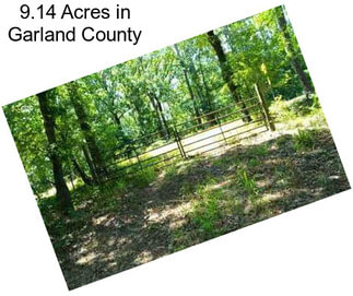 9.14 Acres in Garland County