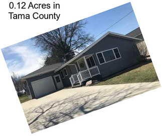 0.12 Acres in Tama County