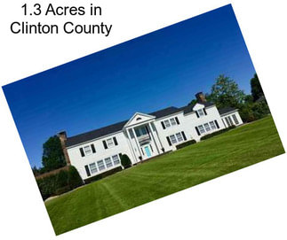 1.3 Acres in Clinton County