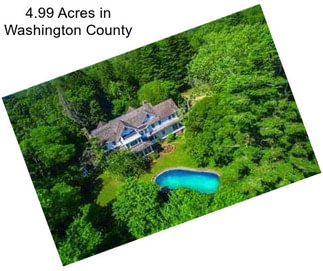 4.99 Acres in Washington County