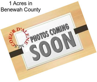 1 Acres in Benewah County