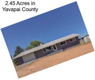 2.45 Acres in Yavapai County